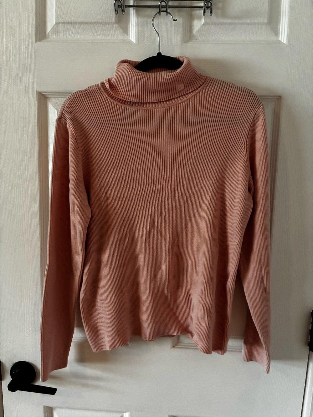 Ralph Lauren Ribbed Turtleneck Sweater - Dusty Pink